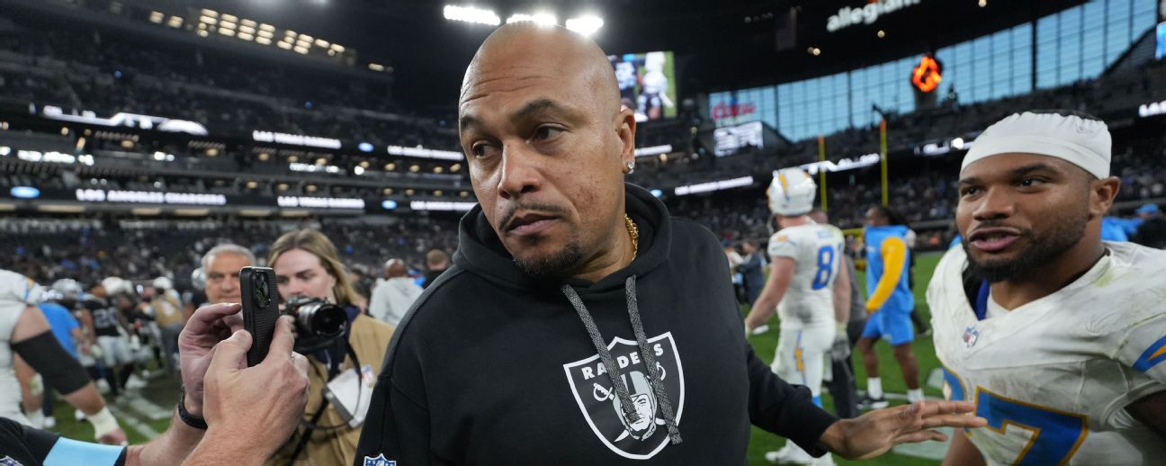 Las Vegas Raiders fire Antonio Pierce after just one season in charge