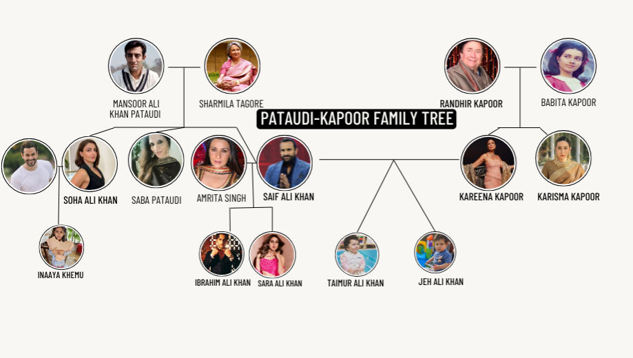 Saif Ali Khan Family Tree: Wife Kareena, A Cricket Icon, Links With Kapoor Khandan And Rabindranath Tagore