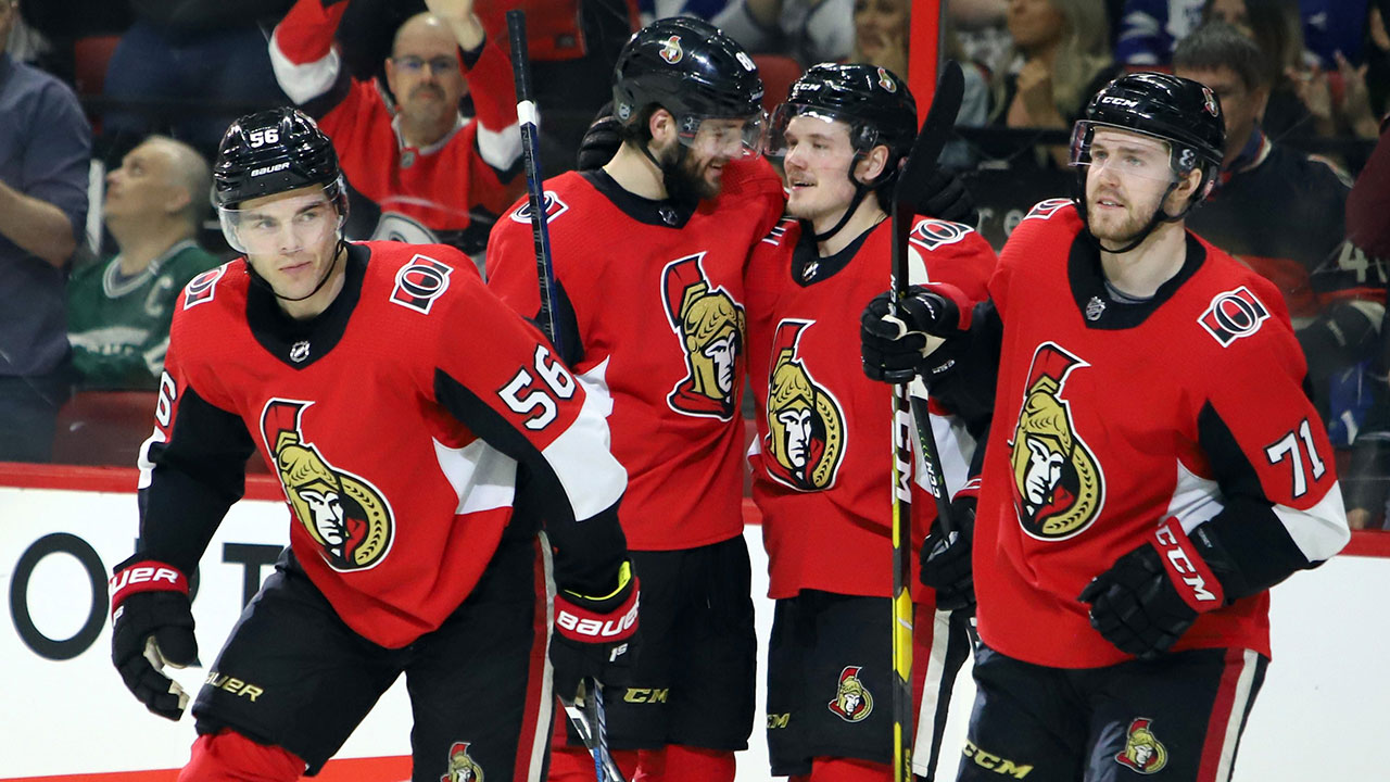 Ottawa Senators move into playoff spot with comeback win over Boston Bruins