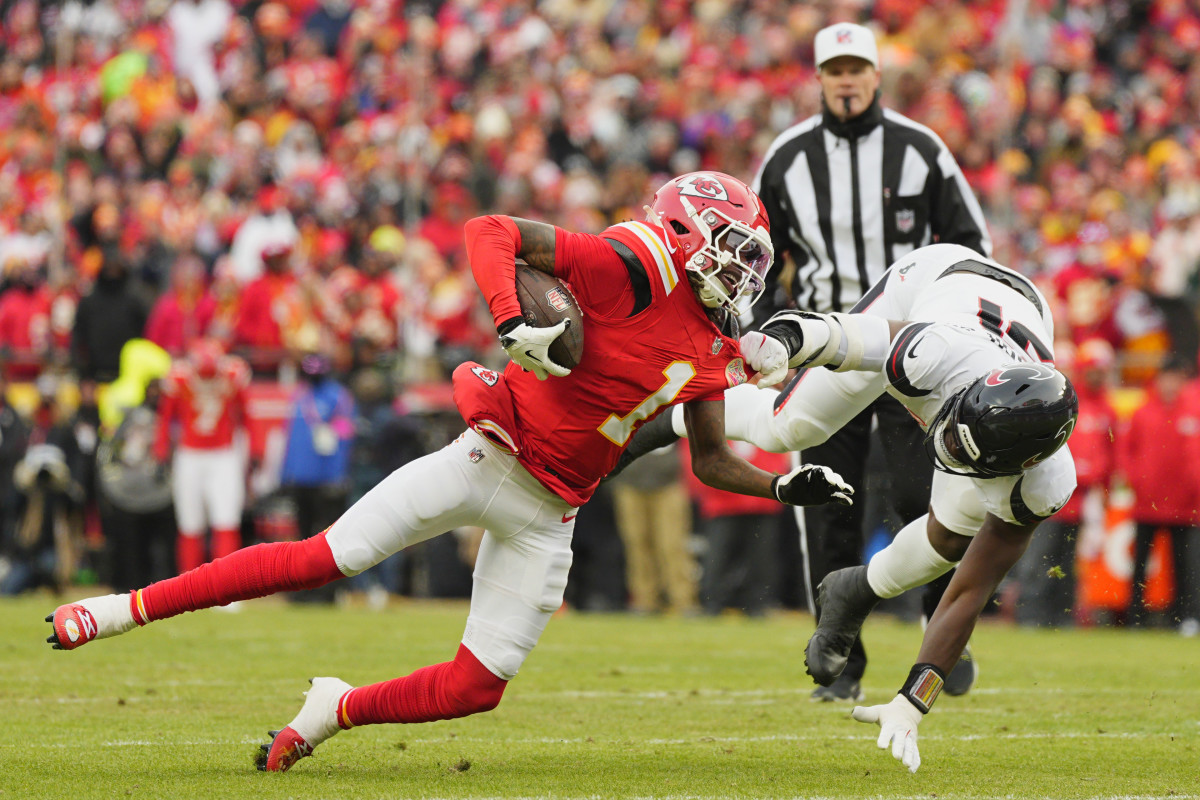 Kansas City Chiefs cruise past Texans to reach seventh straight AFC title game