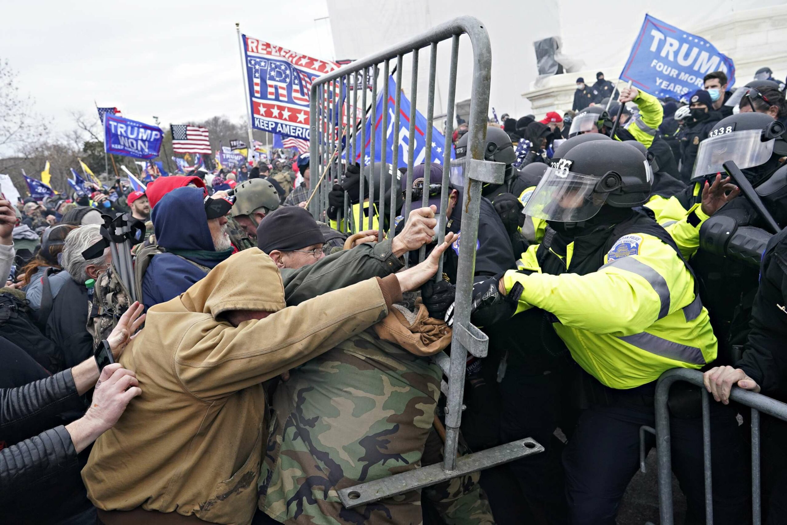 Pro-Trump Police Union Goes Silent After January 6 Pardons