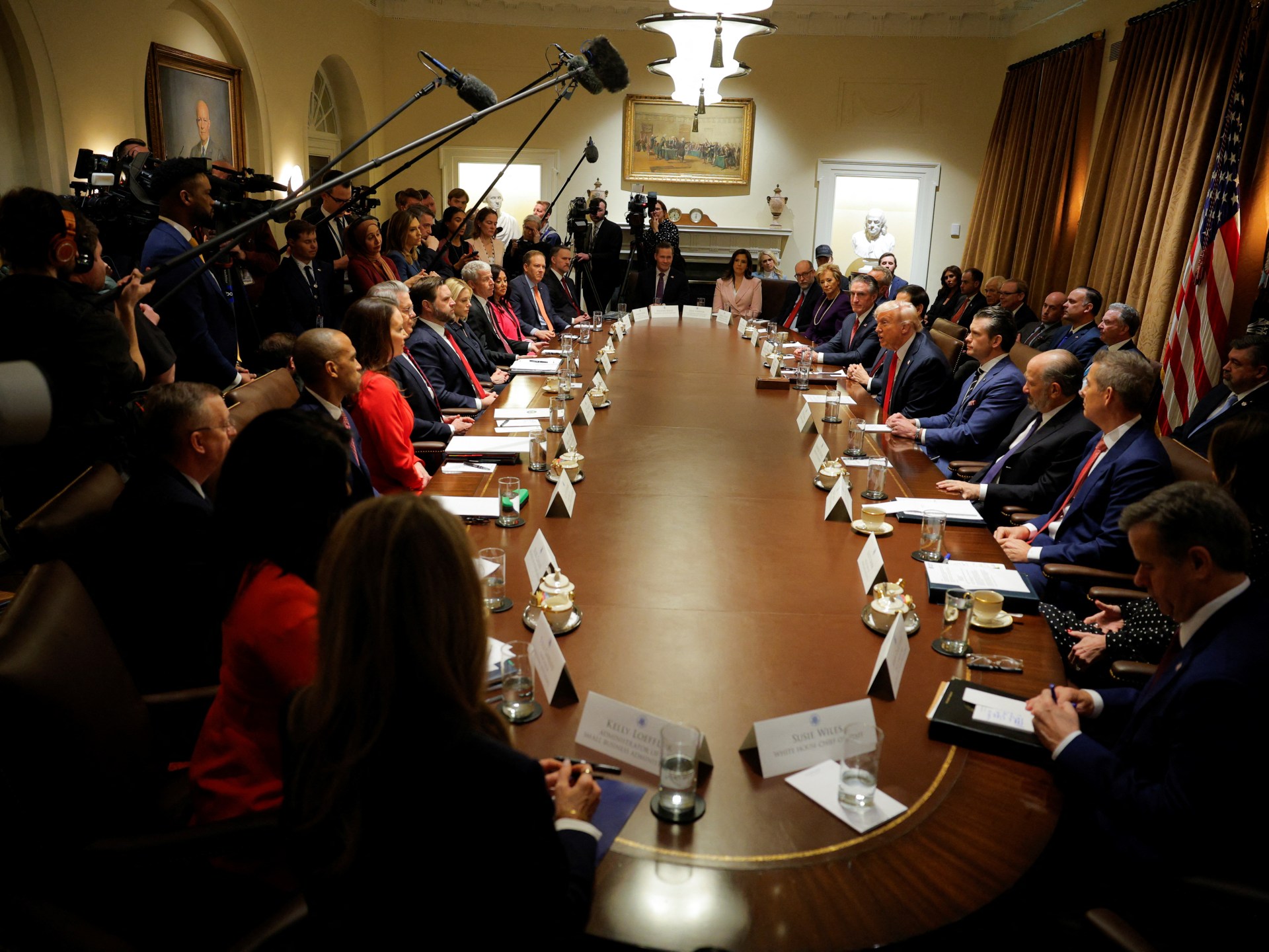 Key takeaways from Donald Trump’s first cabinet meeting with Elon Musk