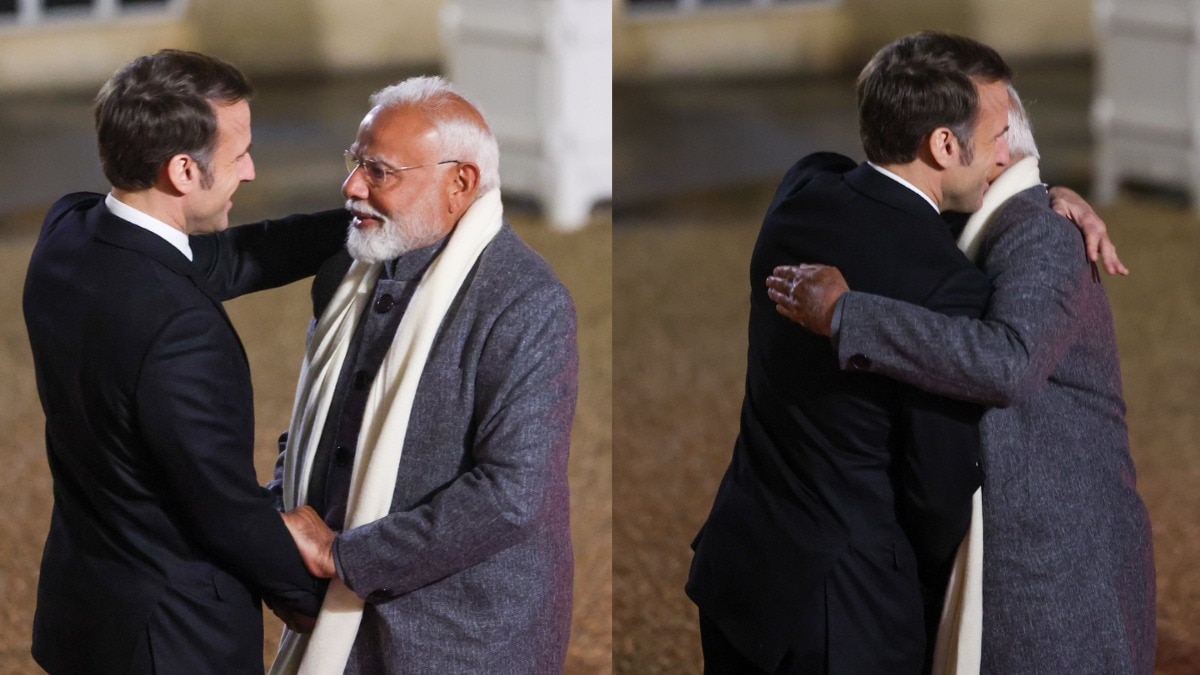 PM Modi in Paris … Macron strongly welcomed in Elisy Palace, will participate in AI Action Summit