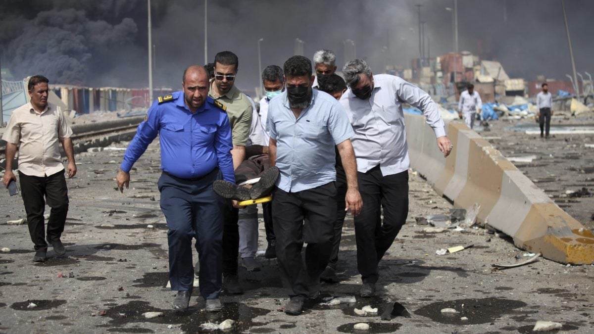 Massive fire, explosion at Iran’s Shahid Rajaei port tied to missile materials; 18 killed, 750 injured