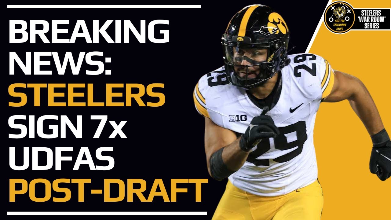 The Two Steelers UDFAs With The Best Chance To Make The 53-Man Roster