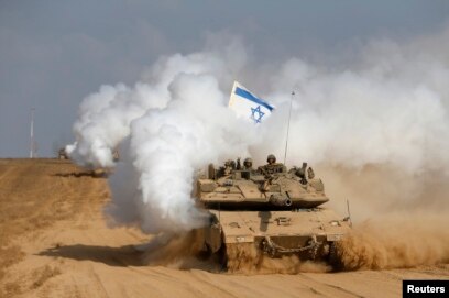 Israeli army begins calling up tens of thousands of reservists as Gaza war expands