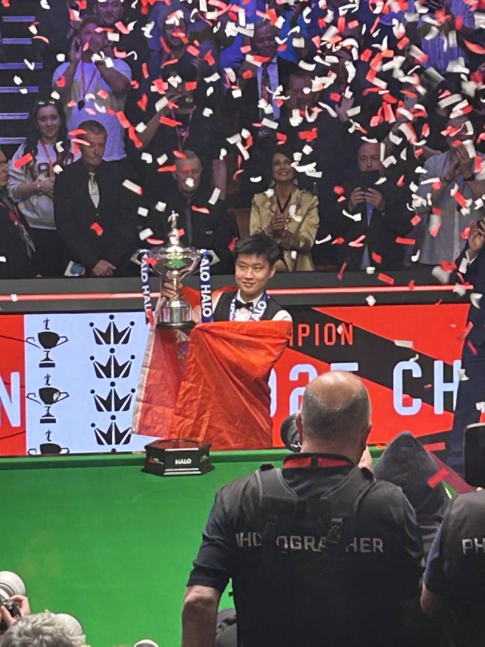 China’s Zhao Xintong Claims Historic World Snooker Title