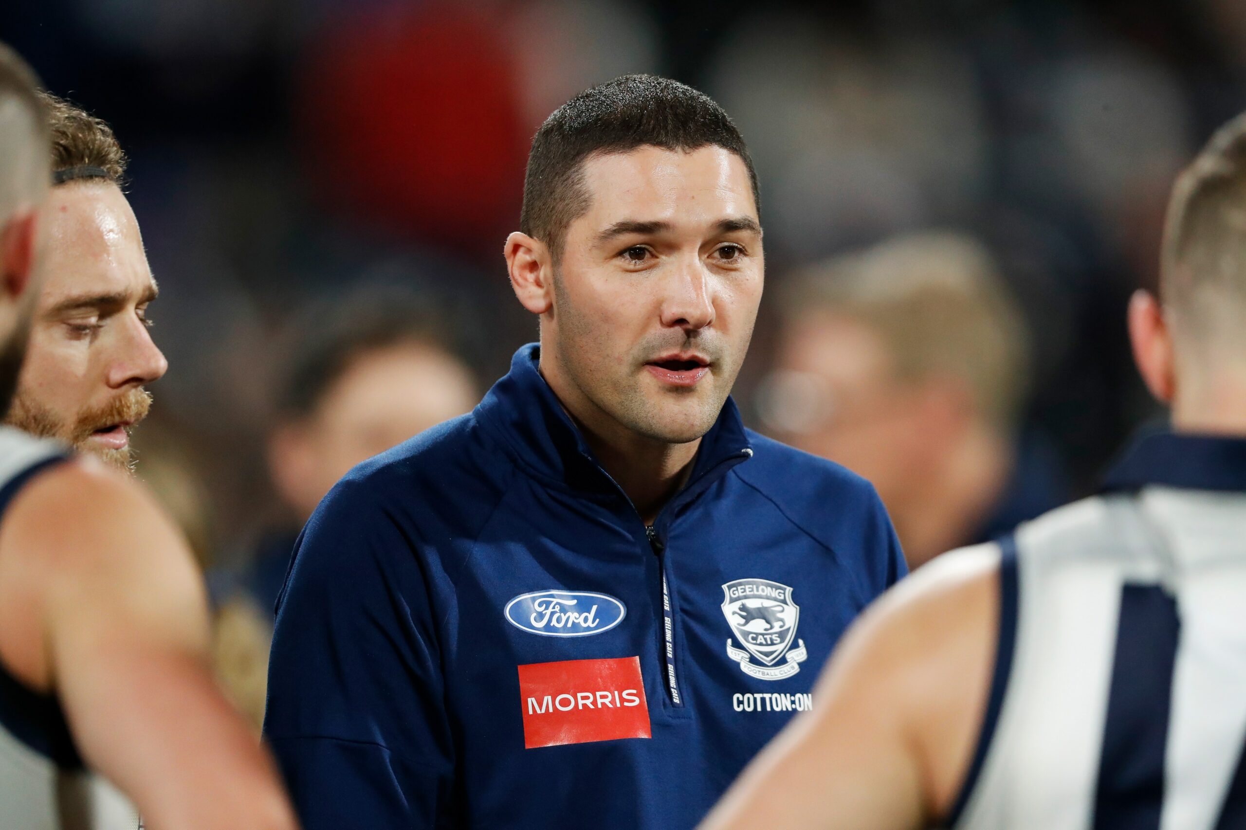 Geelong coach Chris Scott questions AFL’s goal-line technology after controversial review