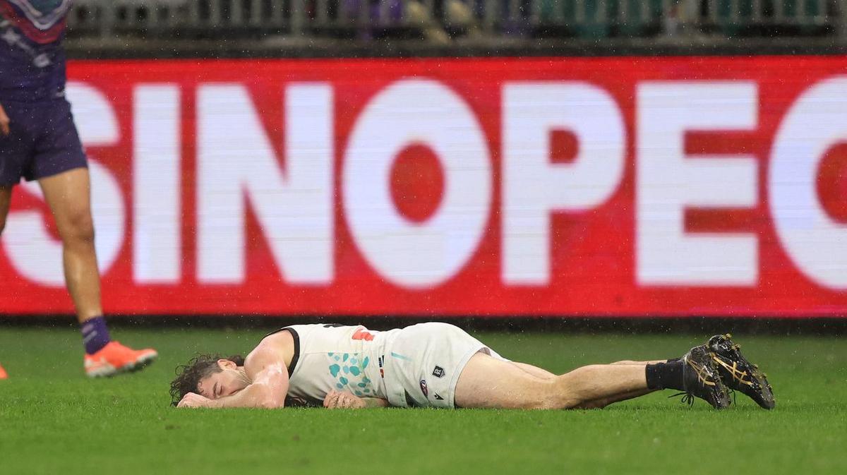 Fremantle captain Alex Pearce to come under scrutiny for big bump that concussed Darcy Byrne-Jones