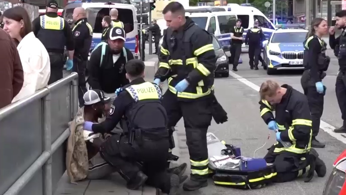 Germany: Hamburg’s central railway station attacked with knife, 12 people injured, suspected attacker arrested