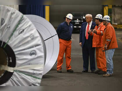 Trump says US will lift steel tariffs to 50 percent at Pennsylvania rally