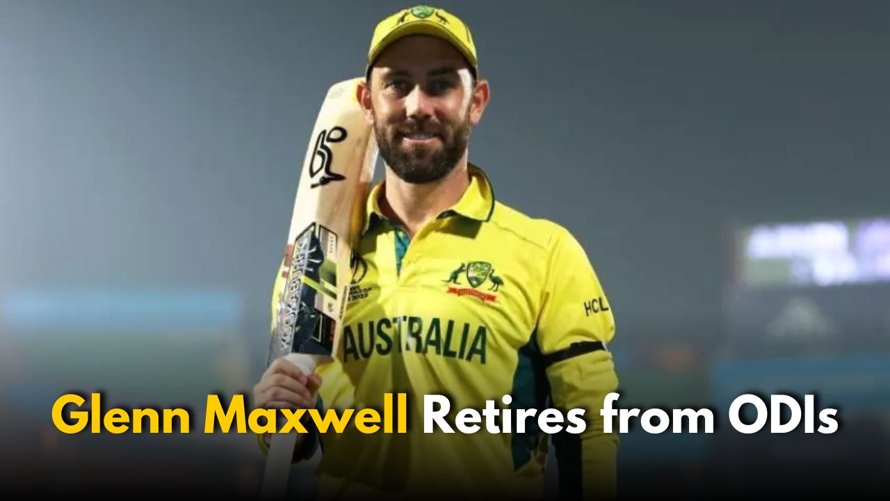 Glenn Maxwell retires from ODI cricket but T20 World Cup in his sights