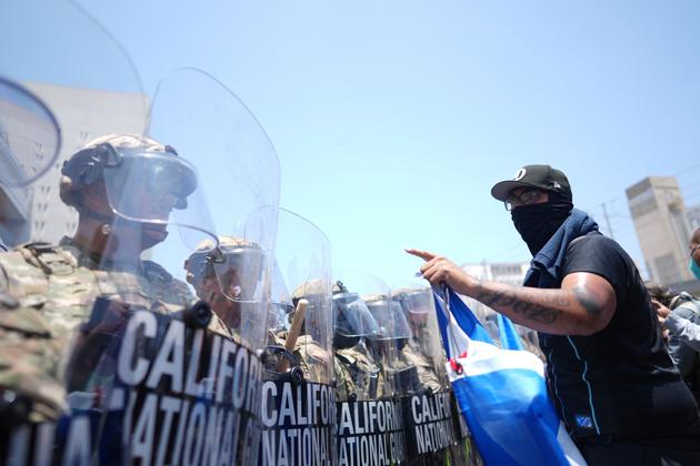 Los Angeles protests: Donald Trump deploys more National Guard troops and marines as disorder goes into fourth day – live