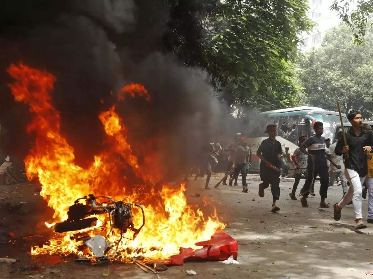 Homes torched, stones pelted: How anti-immigrant violence has gripped North Ireland town