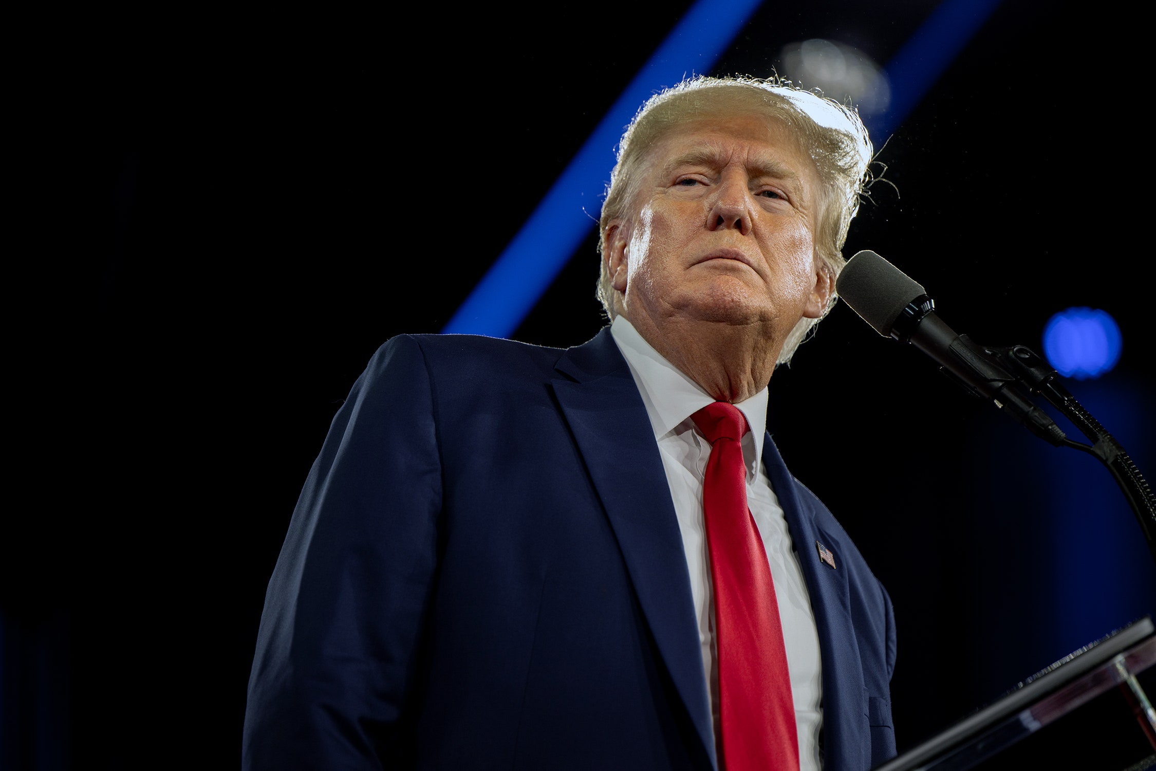 Trump dismisses US intelligence when asked about attacking Iran – live