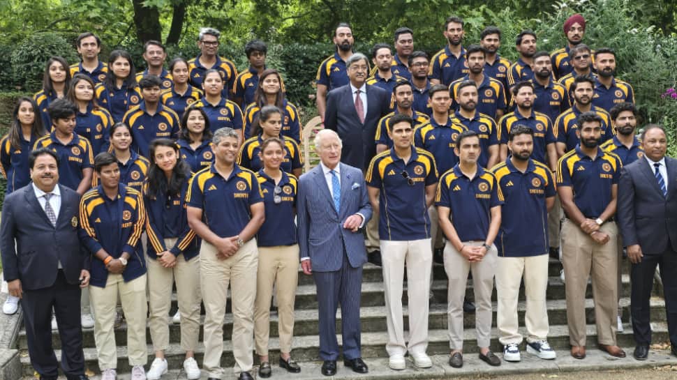 India Men’s And Women’s Cricket Teams Meet King Charles III: WATCH