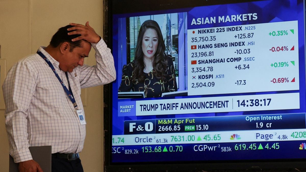Sensex & Nifty fall as Trump hits India with 25% tariff, South Korea leads Asian markets’ decline