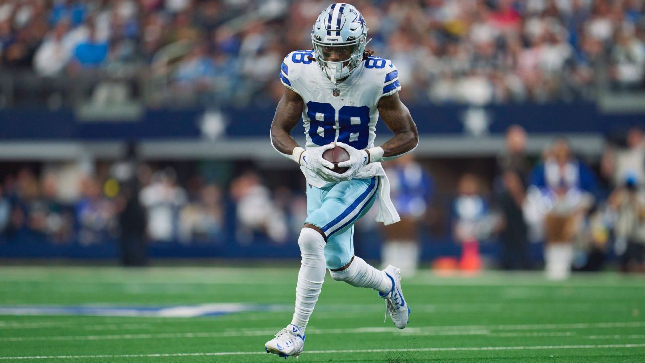 Cowboys’ CeeDee Lamb leveled by official while in street clothes, then hit with 15-yard penalty