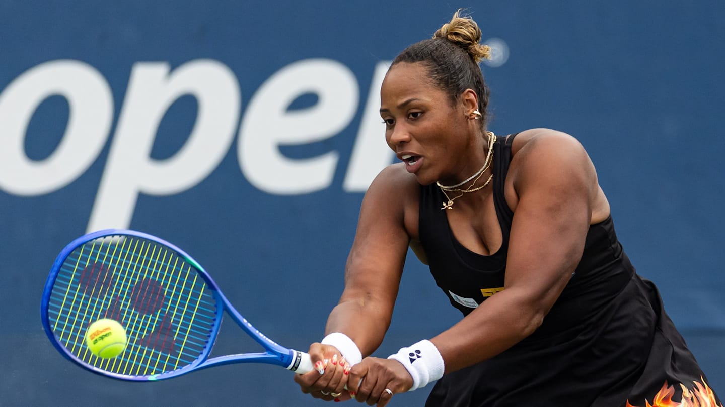 Ostapenko and Townsend confront each other after US Open match: ‘She said I had no education’
