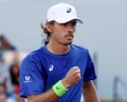 Alex de Minaur marches into US Open last 16 as Daria Kasatkina bows out