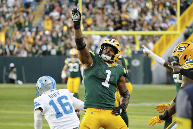 NFL roundup: Parsons shines on debut as Packers beat Lions