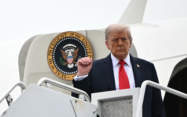 Trump says he is ready for ‘phase 2 of Russia sanctions’ after Moscow conducts its largest air attack in Kyiv
