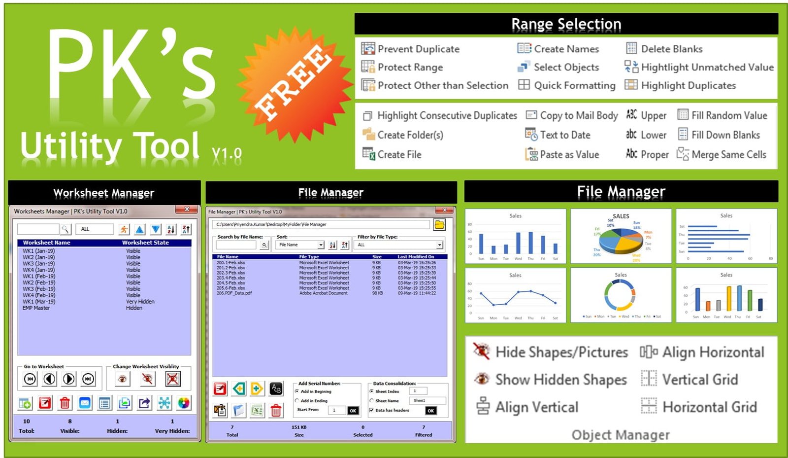 Excel utilities for filing updated returns available