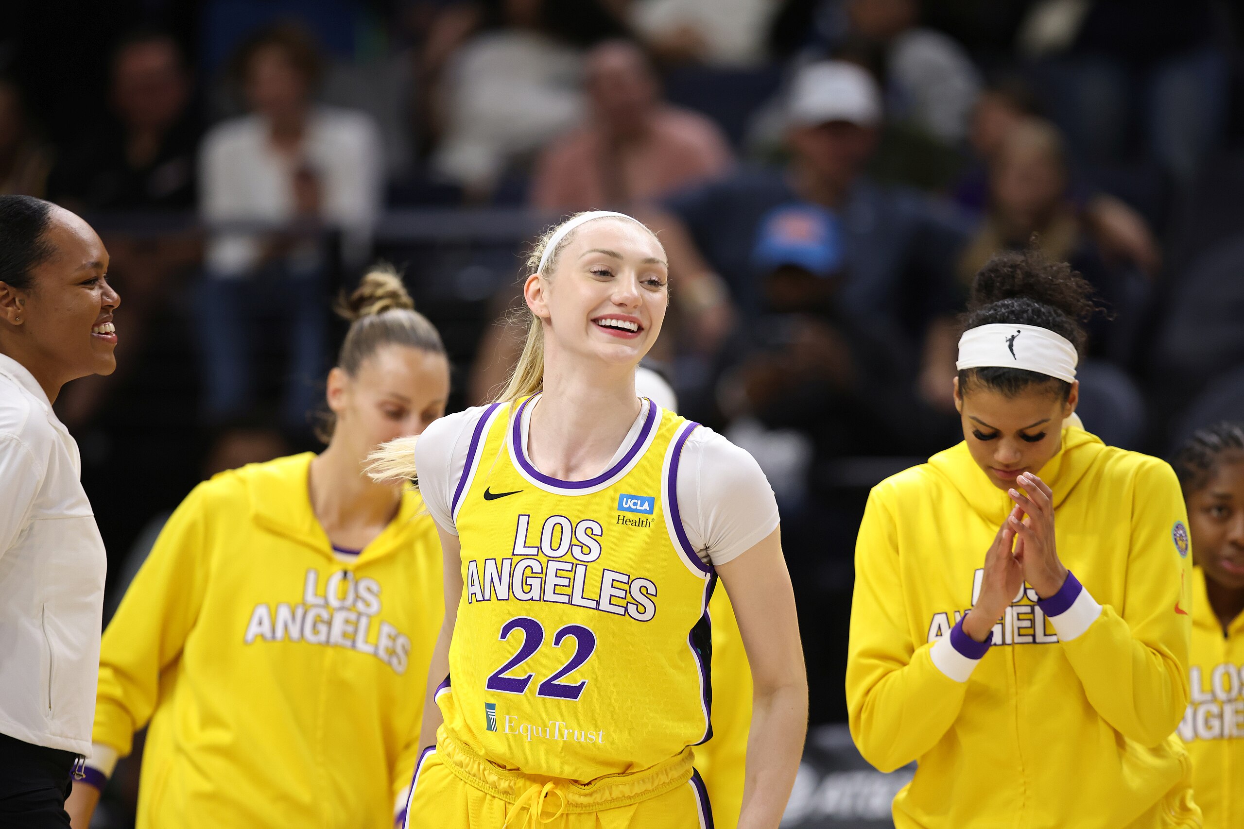 The Sparks’ Cameron Brink is redefining what it means to be a young WNBA star