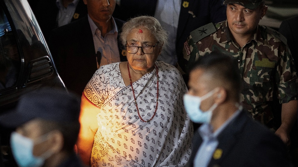 Slogans outside Nepal’s interim PM Sushila Karki’s residence, family members killed in demonstration