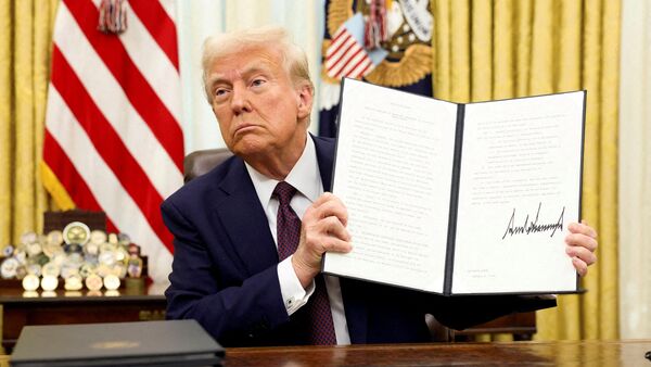 Trump says US will impose new tariffs on heavy trucks, drugs and kitchen cabinets