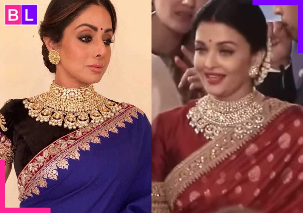 When Sridevi gifted Aishwarya Rai Bachchan polki necklace for South Indian tradition, which She wore at…
