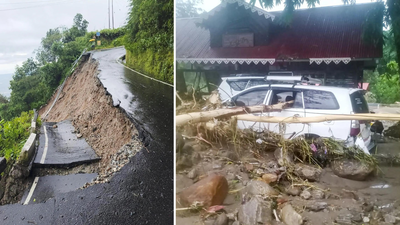 Darjeeling landslide: At least 6 dead after bridge collapse, roads cut off; IMD warns of…