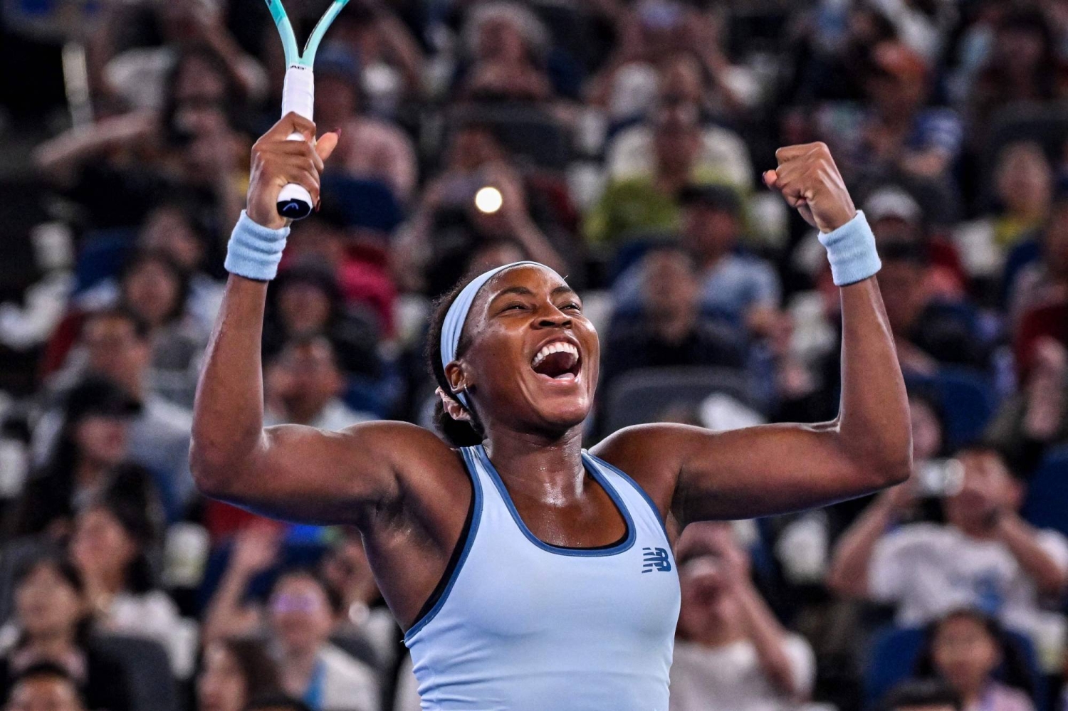 Gauff wins all-American clash with Pegula to claim third WTA 1000 title in Wuhan