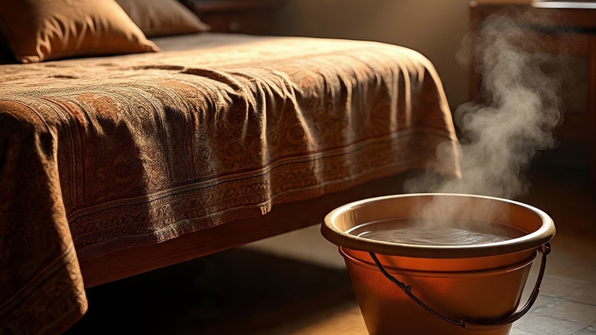 What kind of negligence is this! Mother kept boiling water near the bed, one and a half year old child fell and died