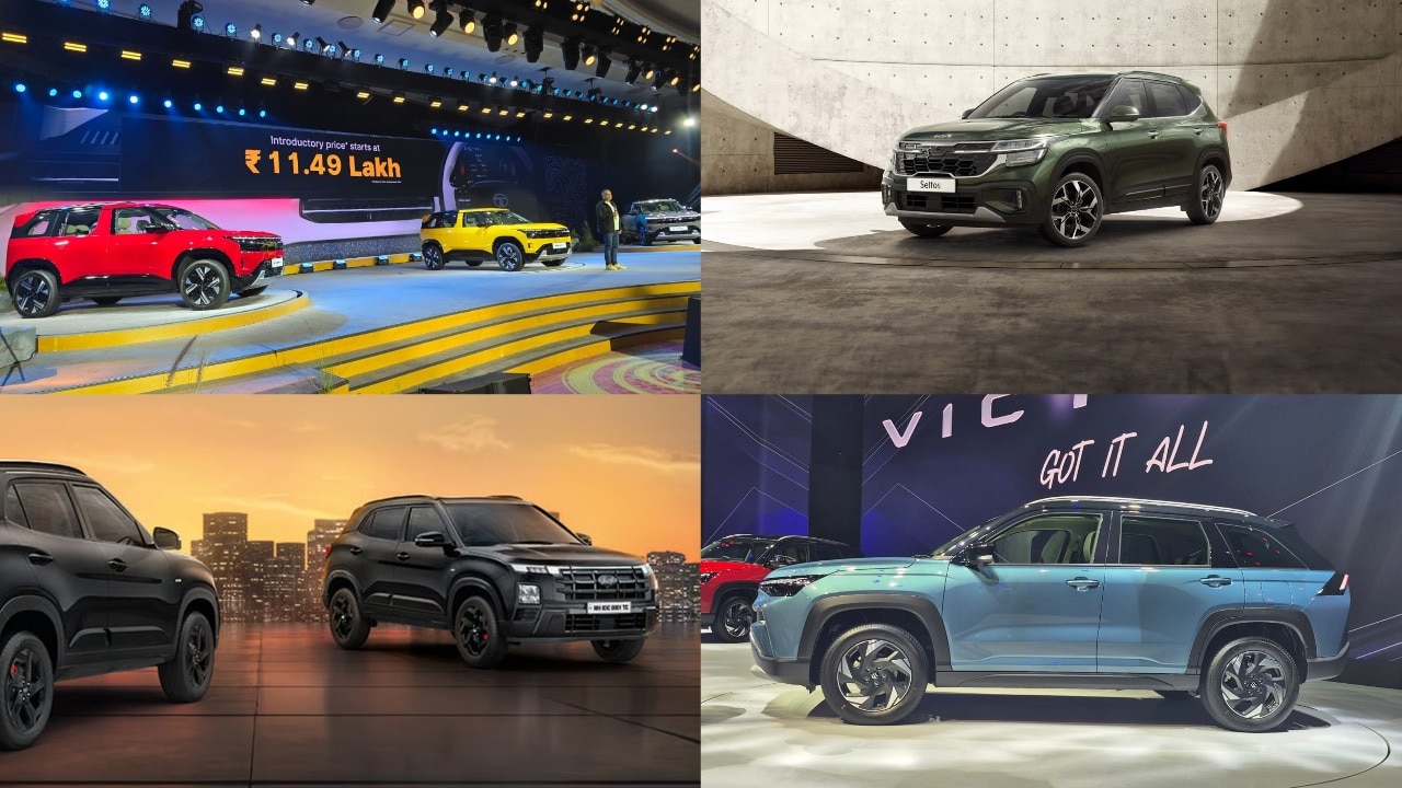 Tata Sierra vs Creta, Seltos, Victoris, Kushaq, Taigun: Specs compared