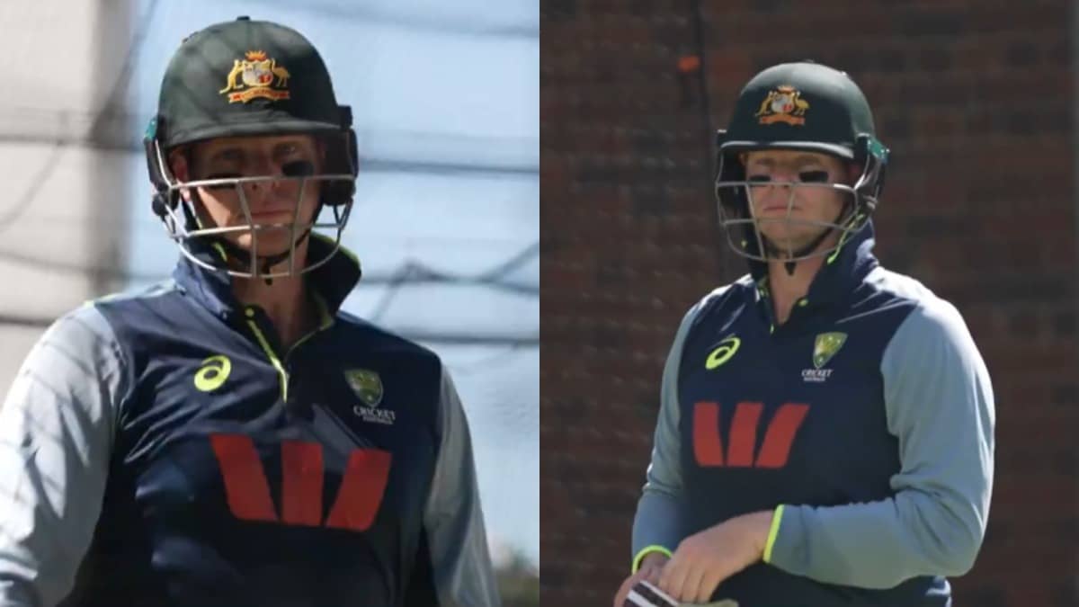 Steve Smith Trains With Special Equipment For Pink Ball Practice As Australia Gears Up For Brisbane Test