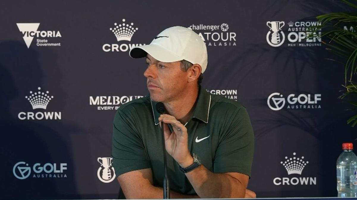 Rory McIlroy goes off-script on eve of Australian Open with strong appraisal of Royal Melbourne golf course