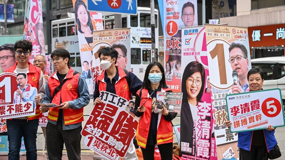 Hong Kong voter turnout edges up to 31.4% amid anger over deadly fire