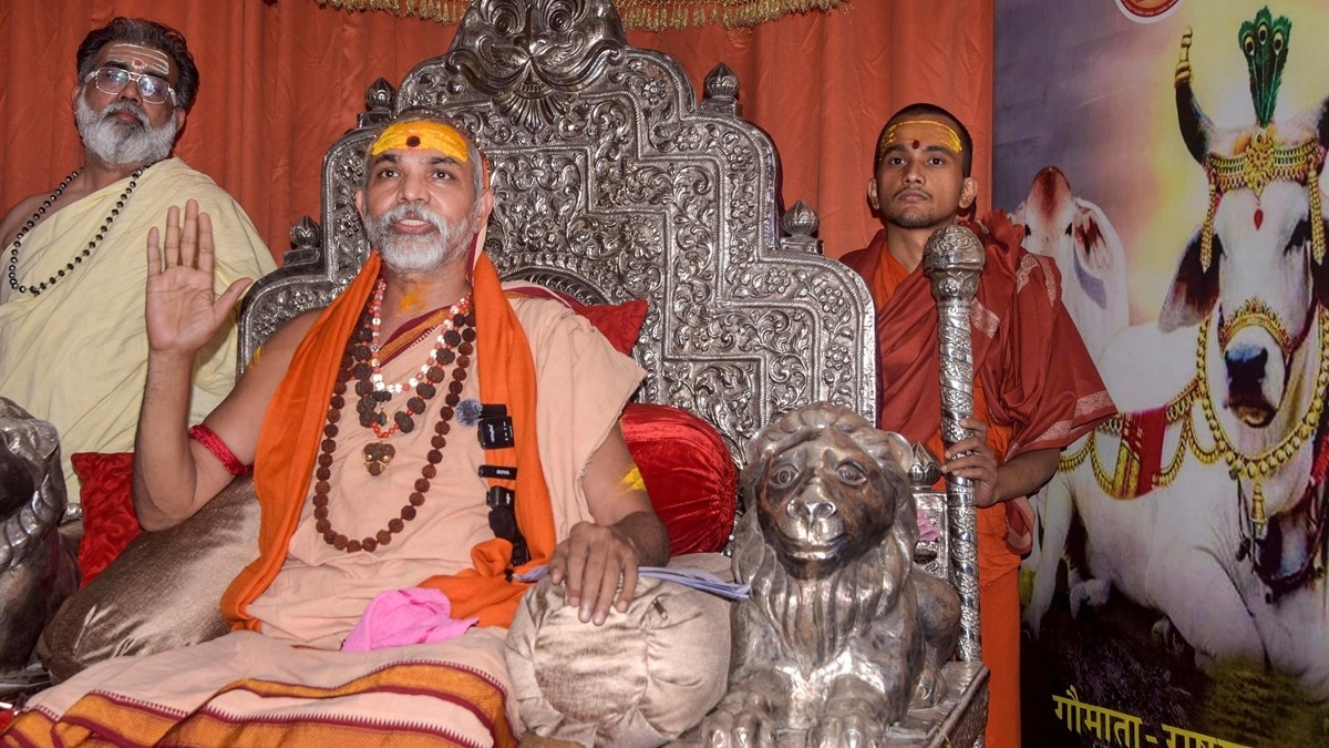 Avimukteshwaranand will enter Lucknow for ‘co-prestige religious war’, invites ‘real Hindus’