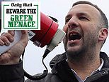 Zack Polanski’s Green Party set to launch a purge of its ‘mad’ policies to abolish the monarchy, give migrants a free house and slash the motorway speed limit to 55mph… to stop the Daily Mail telling you about them!