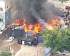 Three dead after gas explosion causes fire in Dallas apartment building