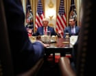 Trump news at a glance: president lobs accusation at Iran and threat at Oman with peace talks in limbo