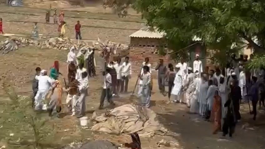 Nuh: Violent clash between two groups after Eid prayers, 12 people injured