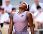 Champion Coco Gauff out of French Open but Cerúndolo marches on