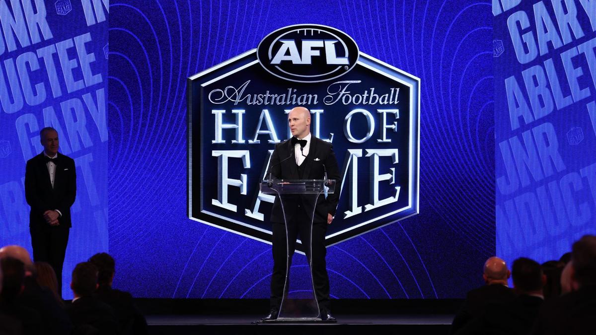 Gary Ablett Jnr, John Worsfold among famous names inducted into Australian Football Hall of Fame