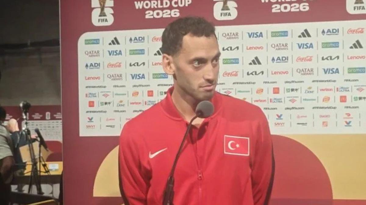 Turkey captain Hakan Calhanoglu doubles down on pre-match comment in tense exchange with Aussie reporter