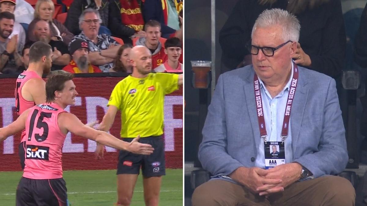 AFL under fire over controversial stand rule after Mabior Chol goal sparks Hawthorn win over Gold Coast