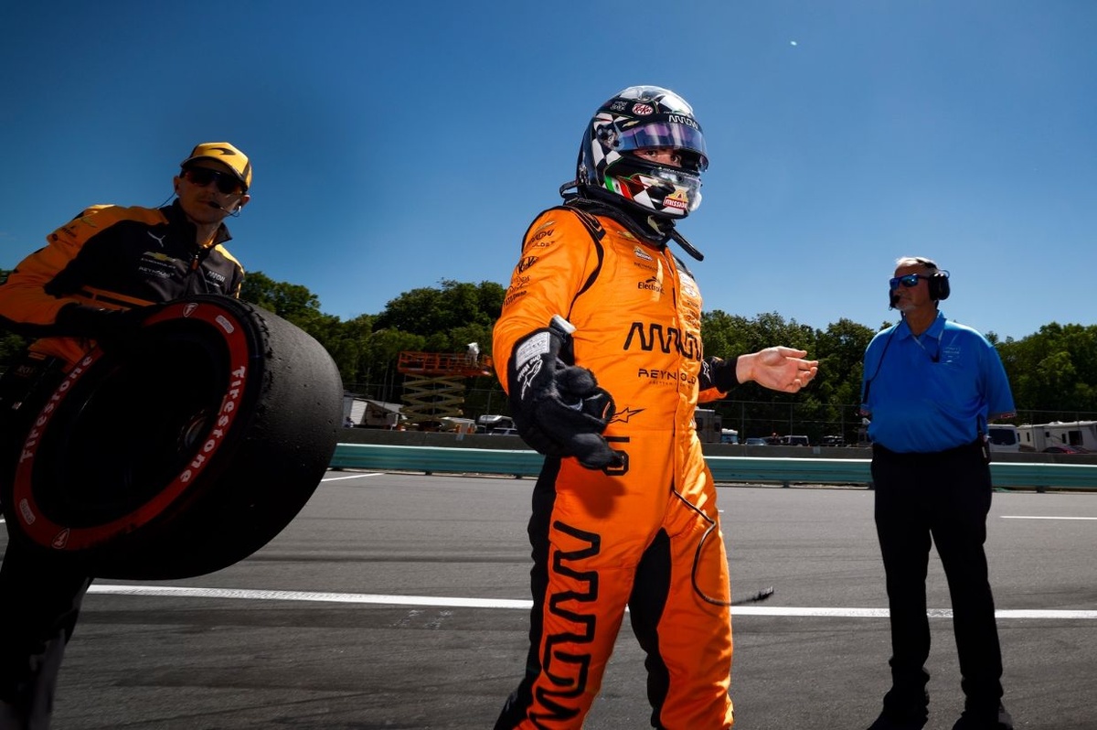 Pato O’Ward left baffled by “wonky” tires after qualifying 10th at Road America