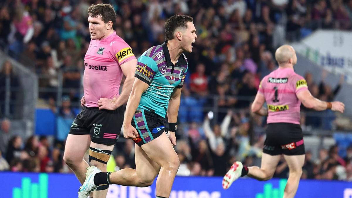 Gold Coast sixth-gamer Zane Harrison stuns Panthers with last-gasp field goal