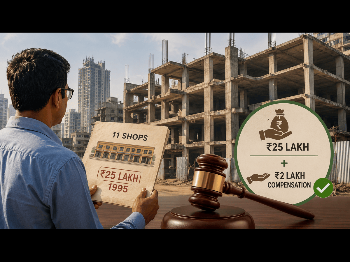 30-yr delay in possession: Wins refund with 12% int